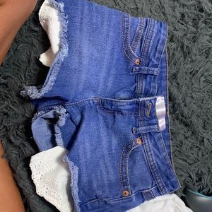 jean shorts
